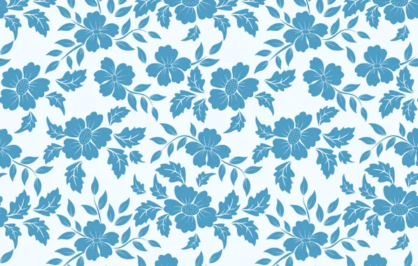 Flowers, texture, seamless background