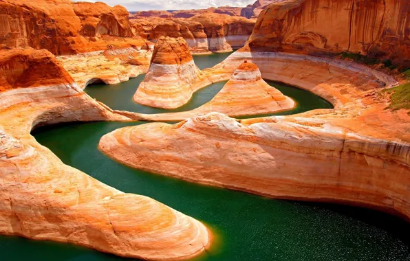 USA, View, Colorado, Montain, Gran Canyon