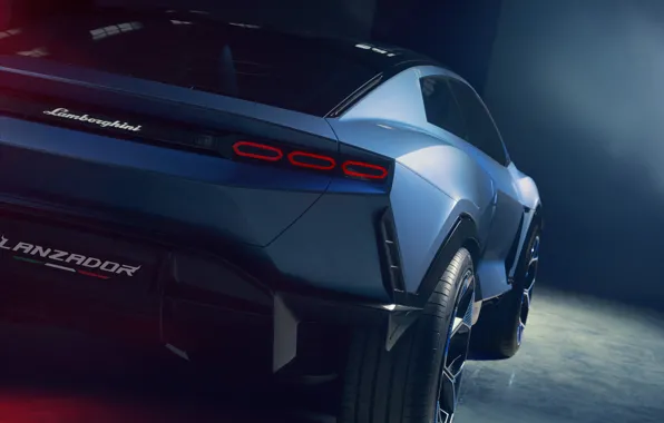 Picture Lamborghini, close-up, rear view, Lamborghini Lanzador Concept, Thrower
