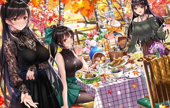 Maya, Atago, Takao, Azur Lane, Choukai