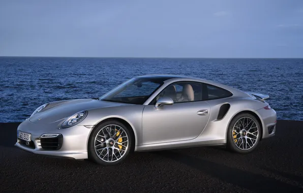 Water, Sea, Auto, 911, Porsche, Machine, Grey, Silver