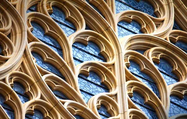 England, York, detail of the Cathedral