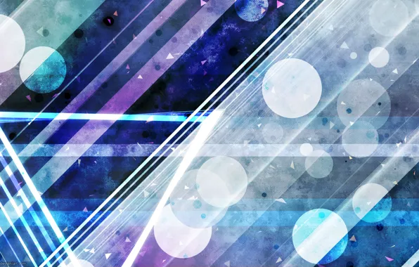Light, line, color, texture, triangle