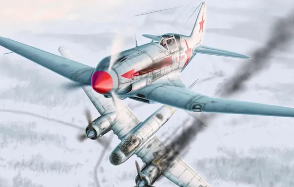 Winter, victory, The MiG-3, for the Motherland, Junkers, JU-88