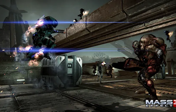 Stormtroopers, Mass Effect 3, Drell, addition of &quot;Retribution&quot;, collectors, DLC Retaliation, the offspring, turanec scout