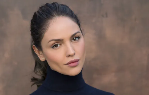 Look, background, portrait, actress, brunette, beauty, bokeh, Eiza Gonzalez