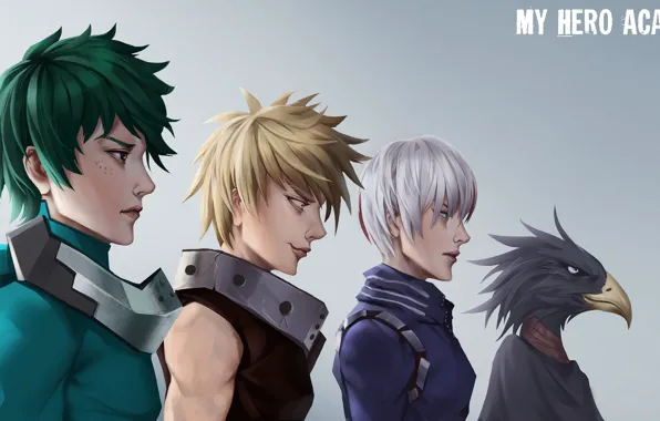 Background, group, guys, My Hero Academia, Boku No Hero Academy, My Hero Academy