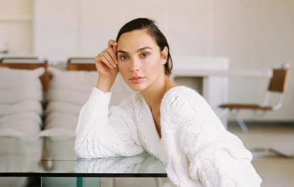 Look, girl, pose, photo, jumper, Gal Gadot