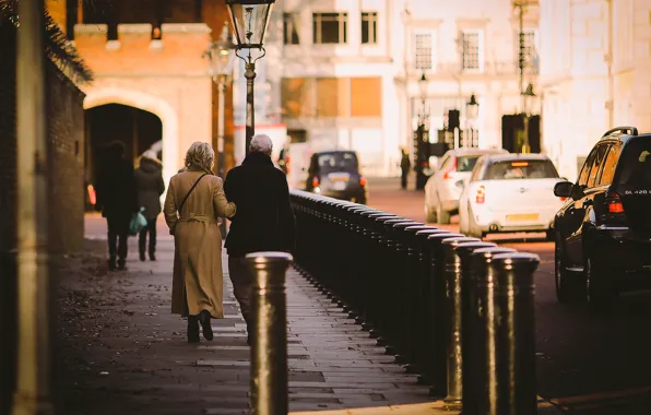Machine, street, passers-by, Street Photography