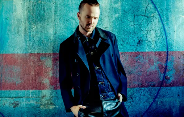 Photoshoot, Aaron Paul, Flaunt