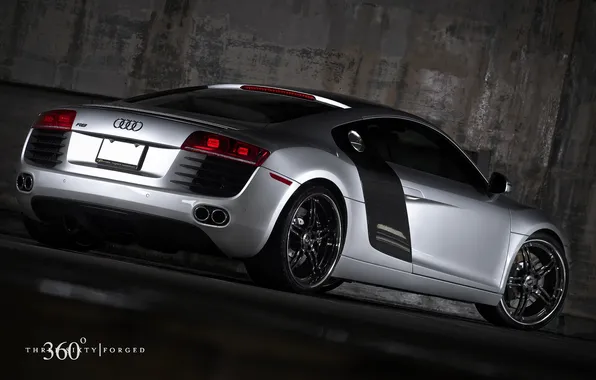 Picture tuning, audi r8, 360 forged