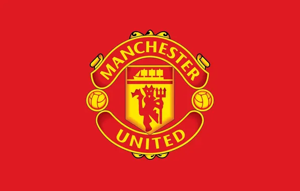 Picture wallpaper, logo, football, Manchester United, Sport