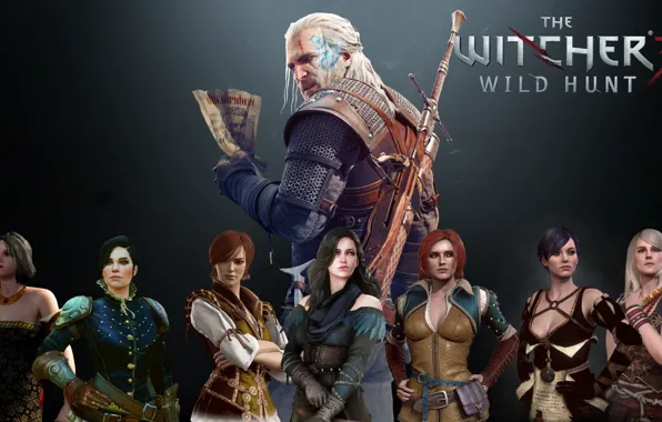 Triss Merigold, Geralt of Rivia, Triss Merigold, Butcher Blaviken, Gwynbleidd, White Wolf, The Witcher 3 …