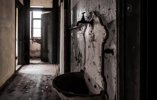 Background, room, crane