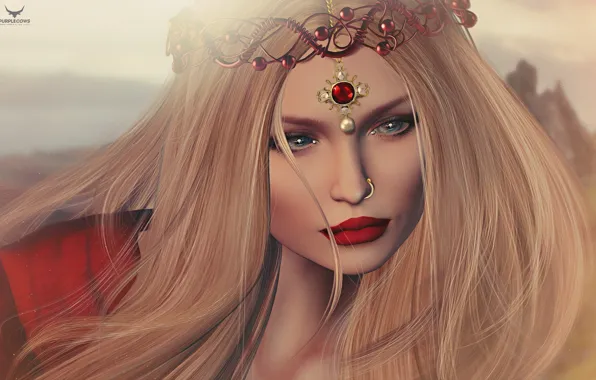 Girl, hair, blonde