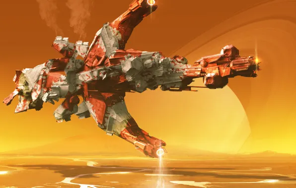 Space station, Col Price, Rivers of Mars