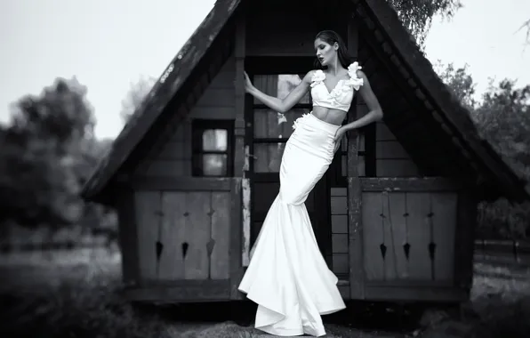 Girl, figure, waist, Daniel Ilinca, Nobody Lives, The House Where