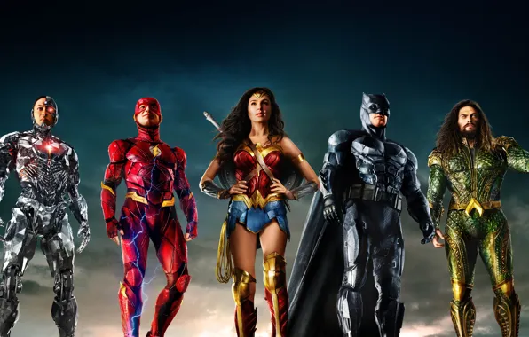 Picture background, fiction, Wonder Woman, poster, Batman, Ben Affleck, comic, costumes