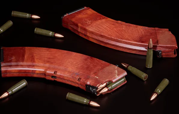AKM, Kalashnikov Modernized, AKMS, Bakelite Shop, Cartridge 7.62x39
