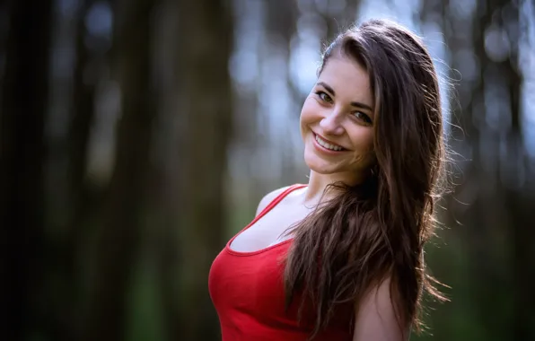 Picture nature, smile, mood, photoshoot