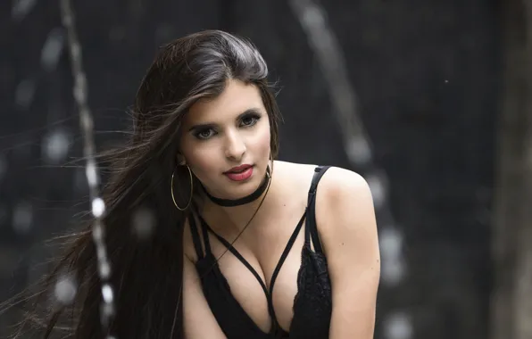 Picture look, background, hair, beauty, Mariana