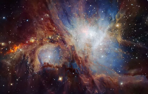 Stars, the universe, Chile, the Orion nebula, The European extremely large telescope