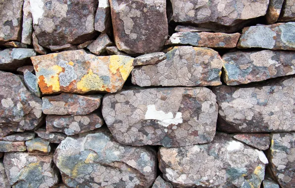 Stones, wall, texture, stones