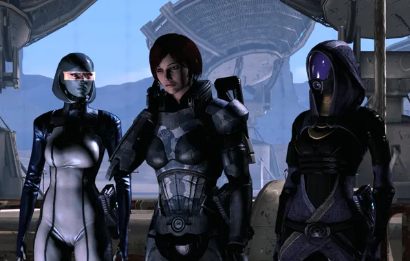 Mass effect, shepard, Shepard, Tali, Susie, edi, tali