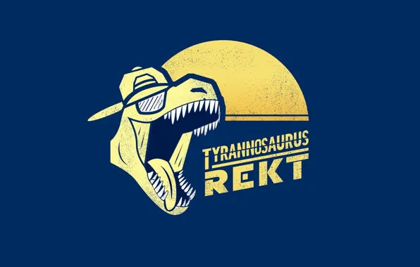 Dinosaur, minimalism, roar, T-Rex, Tyrannosaurus