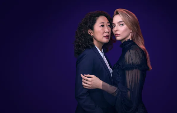 Picture Sandra Oh, Killing Eve, Killing Eve, Jodie Comer, Sandra Oh, Jodie Comer