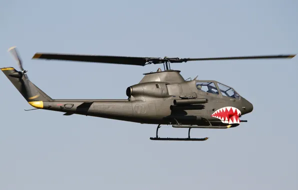 Flight, helicopter, Cobra, Bell, TAH-1P