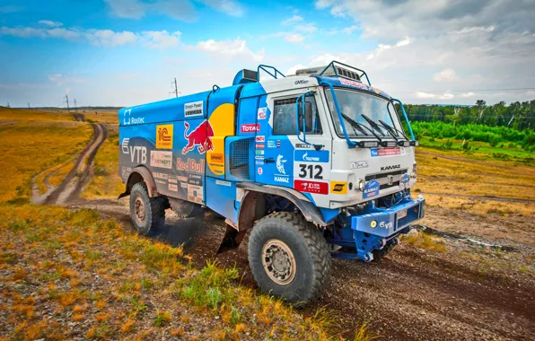 The sky, Nature, Grass, Sport, Speed, Stones, Truck, Race