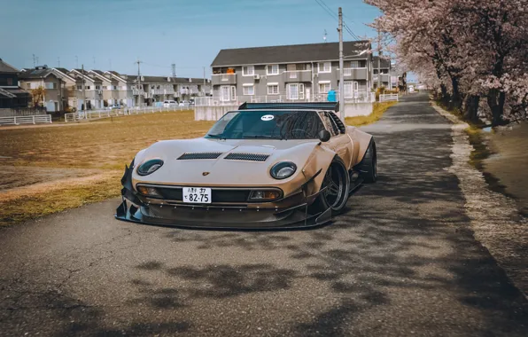 Auto, Lamborghini, Machine, Car, Render, Style, Supercar, Miura