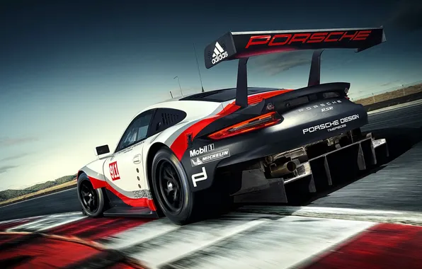 Road, speed, track, Porsche, Porsche 911 RSR