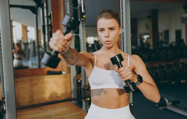 Look, pose, figure, tattoo, tattoo, fitness, figure, hair