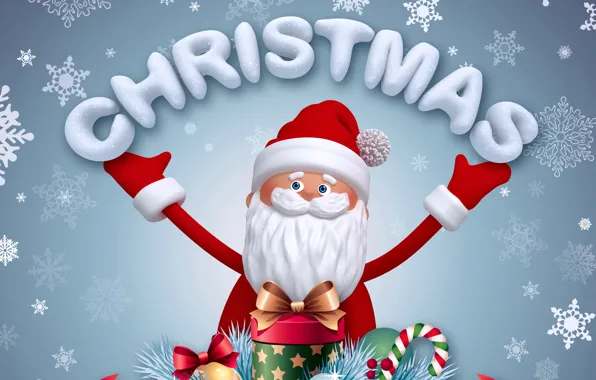 Picture new year, Christmas, christmas, new year, Santa Claus, Santa, santa claus, santa