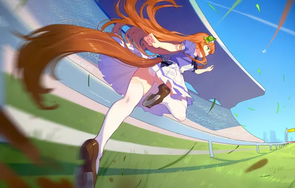 Girl, Running, Movement, Uma Musume: Pretti Derby