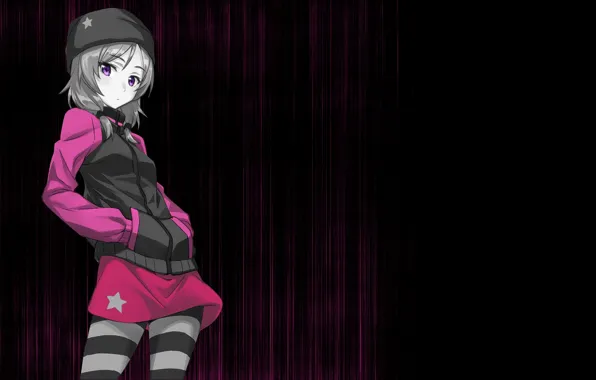Picture girl, anime, girl