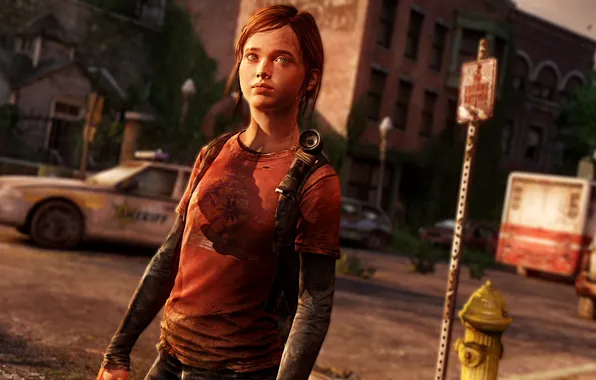 Picture girl, the city, Ellie, The Last of Us, Remastered