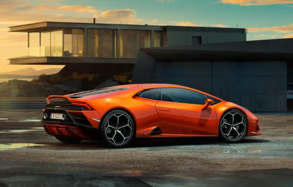 Lamborghini, supercar, Evo, Huracan, 2019, Lamborghini Huracan Evo