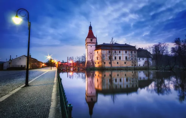 Czechia, South Bohemia, Castle Blatna