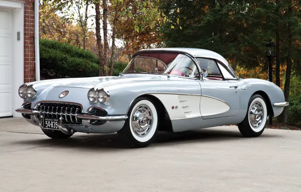Corvette, Chevrolet, 1960, Chevrolet, Corvette