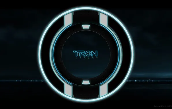 Picture the film, round, disk, the throne, legacy, heritage, tron
