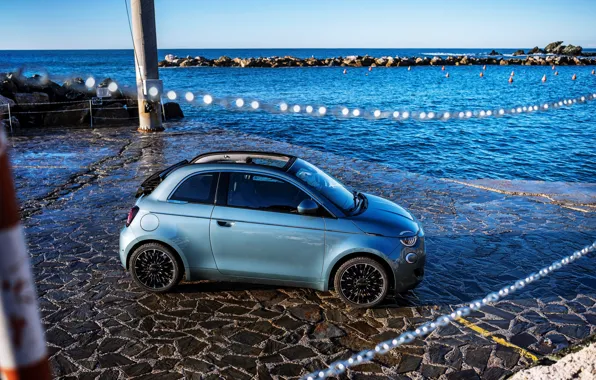 Machine, auto, background, Wallpaper, technique, car, fiat, convertible