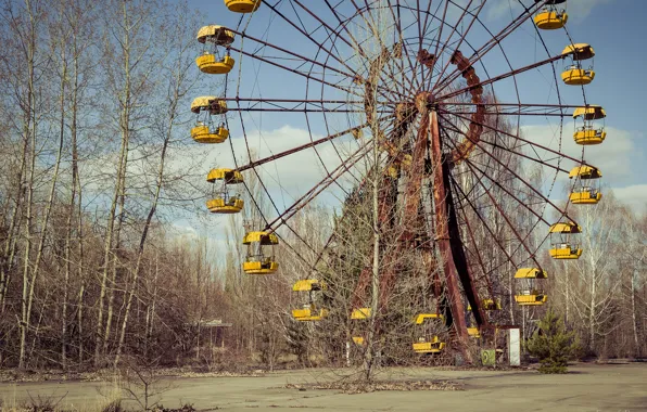 Picture Chernobyl, Pripyat, lost places