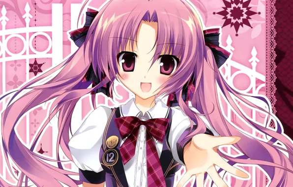 Picture kawaii, girl, pink hair, anime, pretty, japanese, sugoi, bishojo