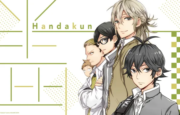 Picture anime, art, Handa-kun, Han-Kun