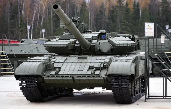 Picture Tank, T-64BV, Tank Troops, (T-64BV mod.1987), sample 1987., The Armed Forces Of The Soviet Union