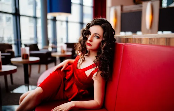 Picture girl, pose, Deborah Dragster