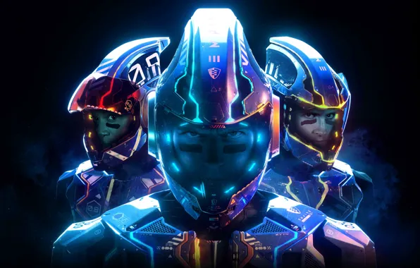 Game, suit, pearls, Laser League